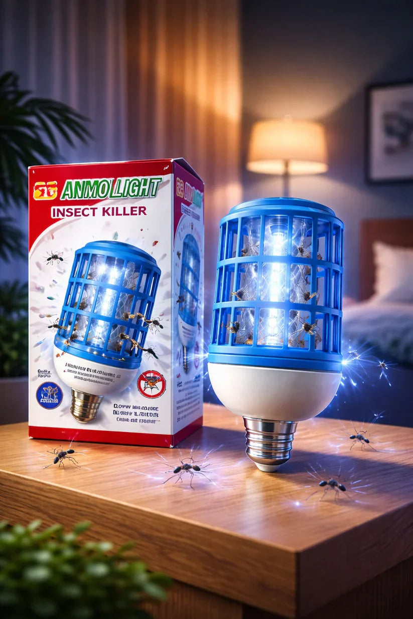 Anmol Light LED Insect Killer – Electric Anti Mosquito UV bulb for Home & Office