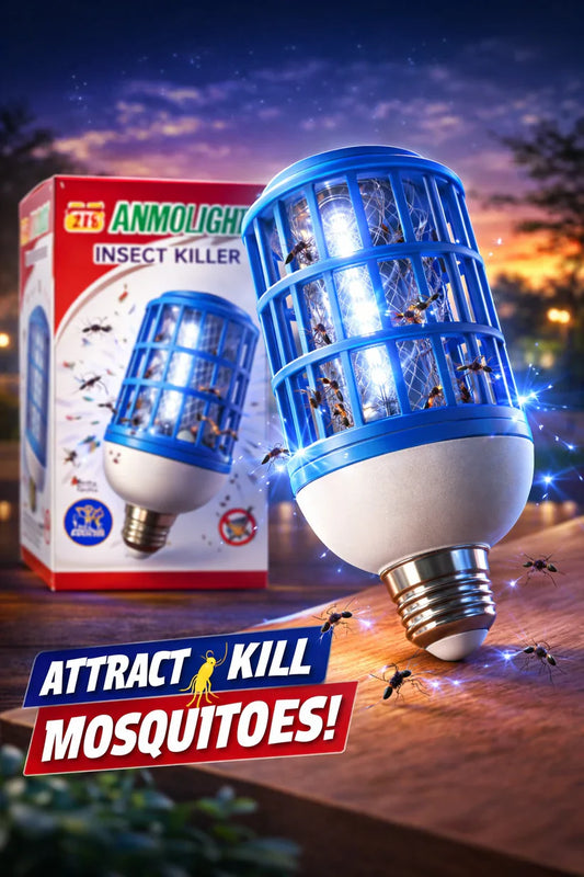 Anmol Light LED Insect Killer – Electric Anti Mosquito UV bulb for Home & Office