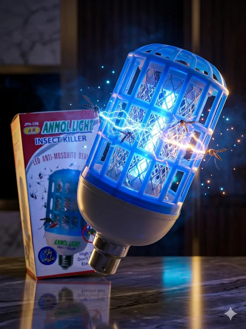 Anmol Light LED Insect Killer – Electric Anti Mosquito UV bulb for Home & Office